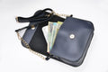 Women's Combo : Premium Lady Wallet & Chained Sling Bag - Royal blue