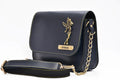 Women's Combo : Mini Makeup Kit & Chained Sling Bag (Royal Blue)