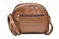 Classy Leather Customized Chain Sling Bag + Men's Wallet (Women's Combo) (Brown Royal Blue)