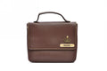 Women's Combo : Mini Makeup Kit & Sling Bag (Brown)