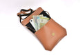 Women's Combo : Mini Makeup Kit & Sling Bag (TAN)
