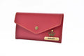 Minimal clutch + Men's Wallet (Couple Gift 2) - Wine