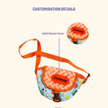 Your Gift Studio Sport Print Kids Customised Sling Bag (Orange)