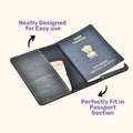 Spiderman 2 Print Personalised Nexon Passport Cover - Black