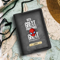 Spiderman 2 Print Personalised Nexon Passport Cover - Black