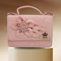 Your Gift Studio Customized Designer Imported Leather Sling Bag - Pink
