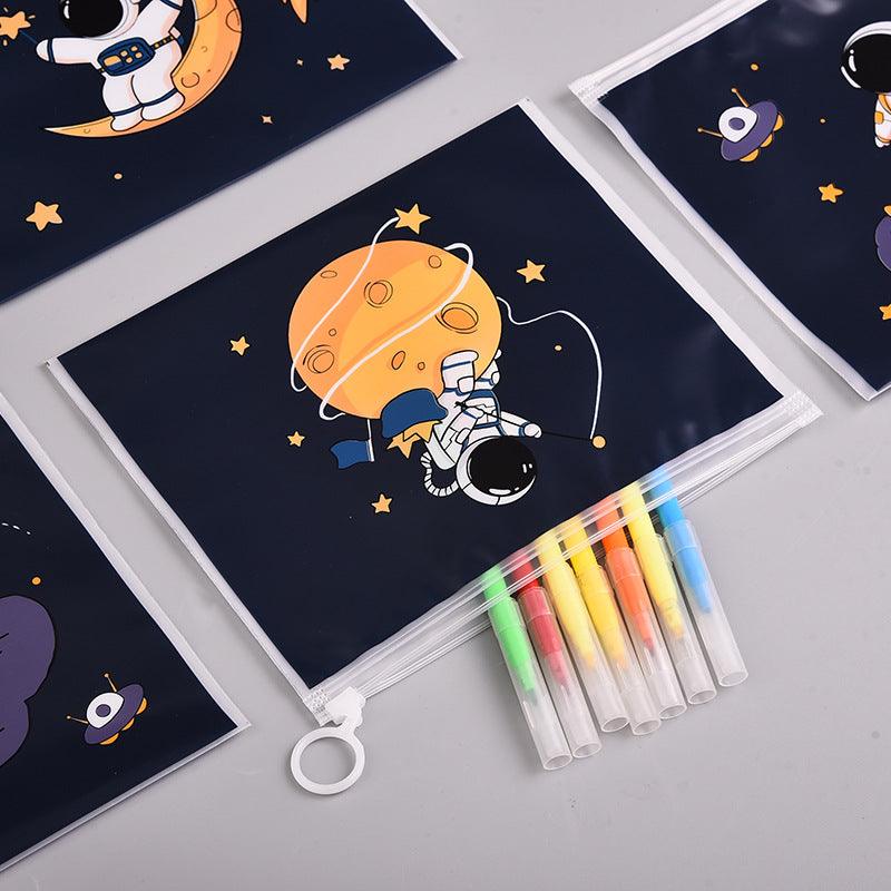 Space PVC Stationery Pouch ( 1pc )