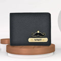 Stylish Personalized Men's Wallet - Black