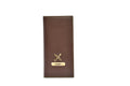 Personalized Travel Organizer Vegan Leather - Brown