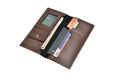 Personalized Travel Organizer Vegan Leather - Brown