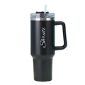 Personalized 1200 ml Vacuum Insulated Tumbler - Black