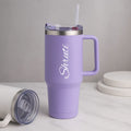 Personalized 1200 ml Vacuum Insulated Tumbler - Light Purple