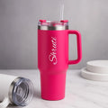Personalized 1200 ml Vacuum Insulated Tumbler - Pink