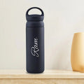 Personalized Stainless Steel Thermos Water Bottle 500 ml - Black