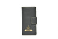 Personalized Travel Wallet (Buttoned) - Grey