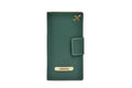 Personalized Travel Wallet (Buttoned) - Olive Green