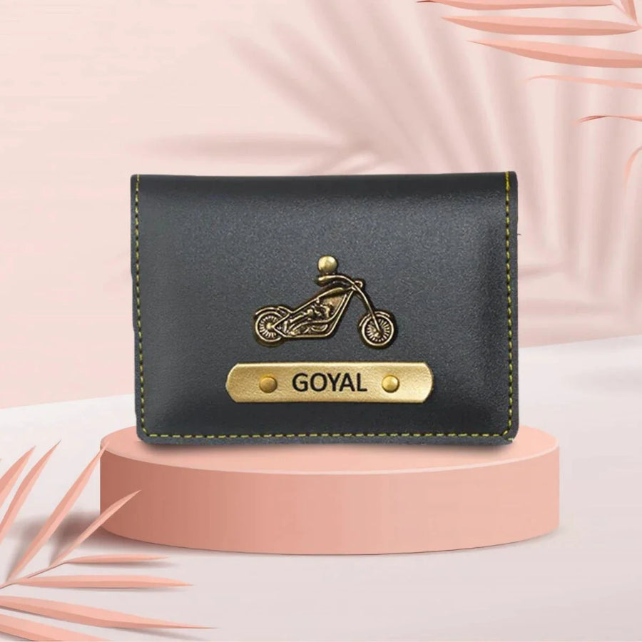 Customized Unisex Sleek and Stylish Wallet - Grey