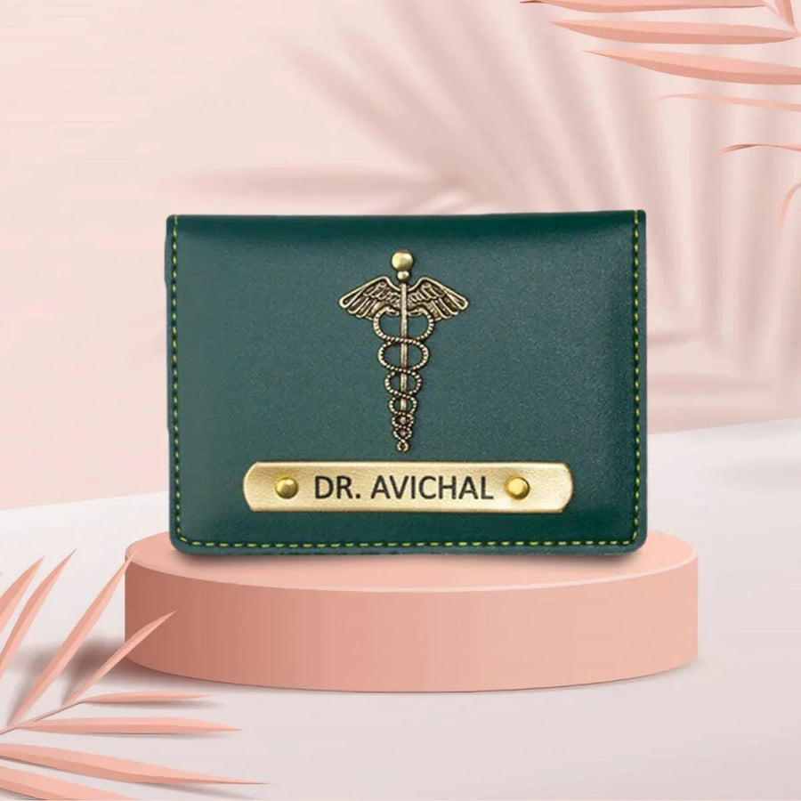 Customized Unisex Sleek and Stylish Wallet - Olive Green