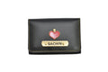 Personalized Business - Visitng Card Holder Vegan Leather - Black