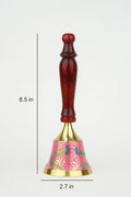 Brass Pooja Bell with Wooden Handle