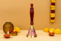 Brass Pooja Bell with Wooden Handle