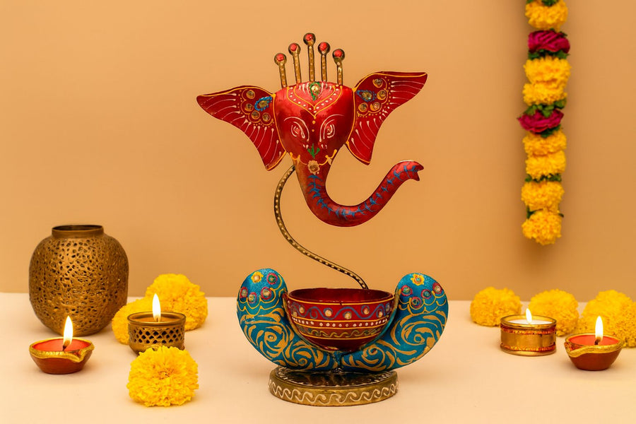 Styles Ganeshji With Deepak Premium Quality Handcrafted