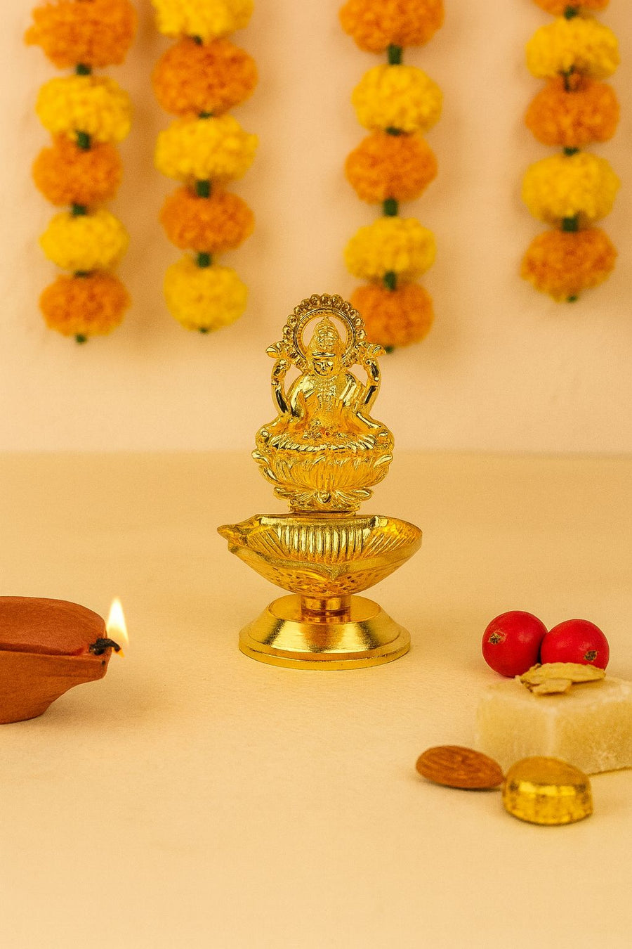 Laxmi Ji Metal Diya Premium Quality
