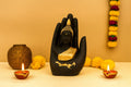 "Palm Buddha Statue 🕉️ | Handcrafted Spiritual & Home Decor – Premium Quality"