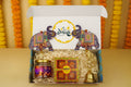 "Diwali Combo 2.0 – 2025 🎉 | Shubh Labh Latkan, Om Bell, Almonds & Ladoo Candles – Premium Gift Set"
