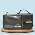Personalized Mini make up kit + Sling bag - Black