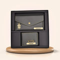 MInimal clutch + Men's Wallet (Couple Gift 2) - Grey