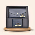 MInimal clutch + Men's Wallet (Couple Gift 2) - Royal Blue