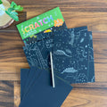 Art Activity Scratch Book with Scratch tool ( 8 pcs ) ko