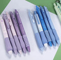 Japanese 5 in 1 Soft Grip Black Gel Pen Seta ( 5 pcs )