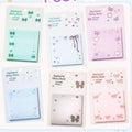 Starburst Bow Shimmer Sticky Notes ( 1pc )