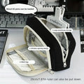 Panda Canvas Multipurpose Stationery Pouch ( 1pc )