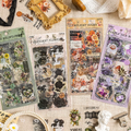 Flower Bud Journaling Scrapbooking Sticker Sheets ( 6 sheets )