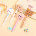 Little Cutie Bear Soft Plush Topper Gel Pen ( 1pc )