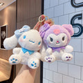 Sanrio Bow Charm Soft Plush Keychain ( 1pc )