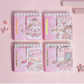 Kawaii Mini Spiral Daily Planner Notebook Diary ( 1pc )