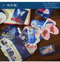 Rose Series Journaling Self Adhesive Stamp Stickers ( 40stickers )