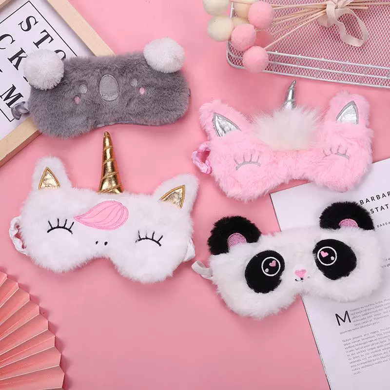 Fur Travel Sleeping Eye Mask ( 1pc )
