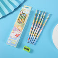 Kawaii Wooden Pencil Set ( 12pcs )