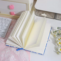 Fresh & Floral Bow Charm Hardbound Handbook Notebook Diary ( 1pc )