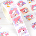 Sanrio Stamp Sticker Roll ( 500pcs )