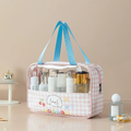 Kawaii PVC Semi Transparent Big Travel Wash Bag ( 1pc )