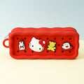 Sanrio Silicone Stationery Multipurpose Pencil Pouch ( 1pc )