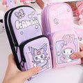 Sanrio Double Layer Multipurpose Pencil Stationery Pouch ( 1pc )