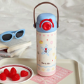 Pinteresty Pastel Pop Double Sipper Stainless Steel Bottle ( 1pc )