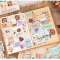 Stamp Journaling Scrapbooking Stickers ( 4 sheets )